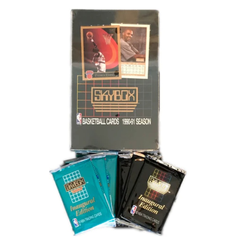 Skybox 1990-91 Basketball Sealed Box