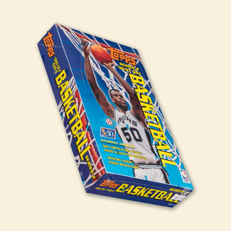 1996 Topps Basketball Series 2 Hobby Box  NBA at 50, Kobe RC