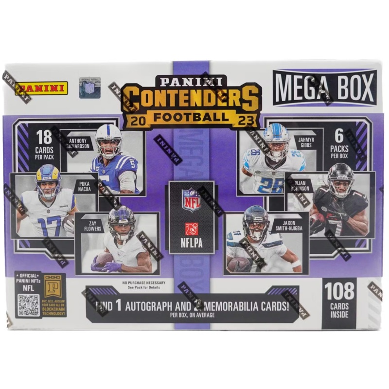 2023 Panini Contenders Football Mega Sealed Box (Purple)