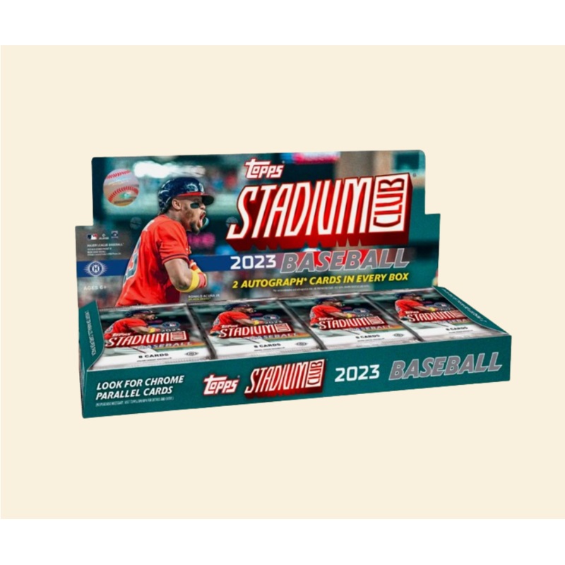 2023 Topps Stadium Club Baseball Hobby Box