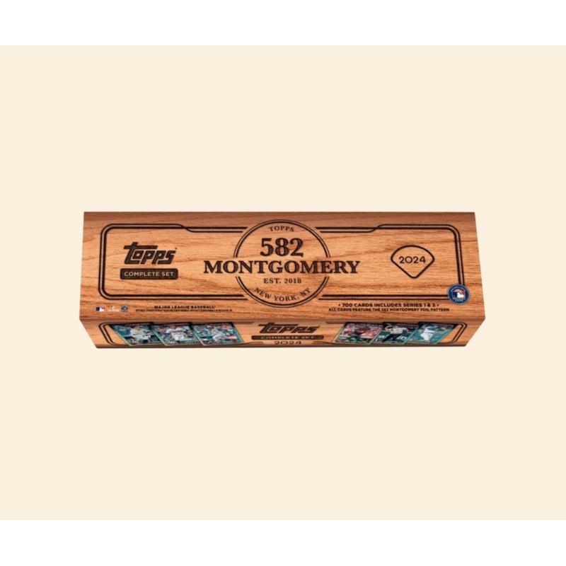 2024 Topps Baseball 582 Montgomery Club Complete Factory Set