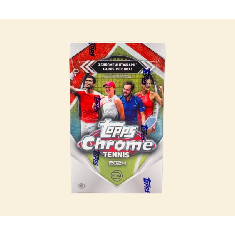 2024 Topps Chrome Tennis Hobby Box