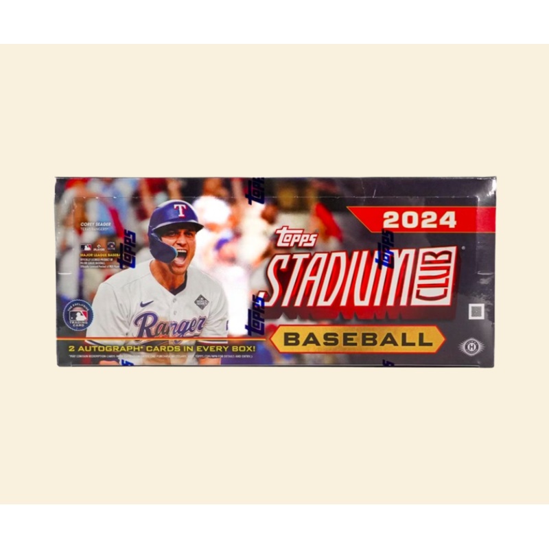 2024 Topps Stadium Club Baseball Hobby Box