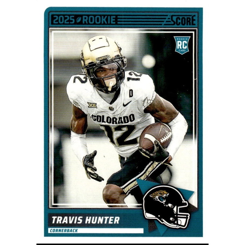 2025 SCORE NFL RC #20 Travis Hunter – Jacksonville Jaguars