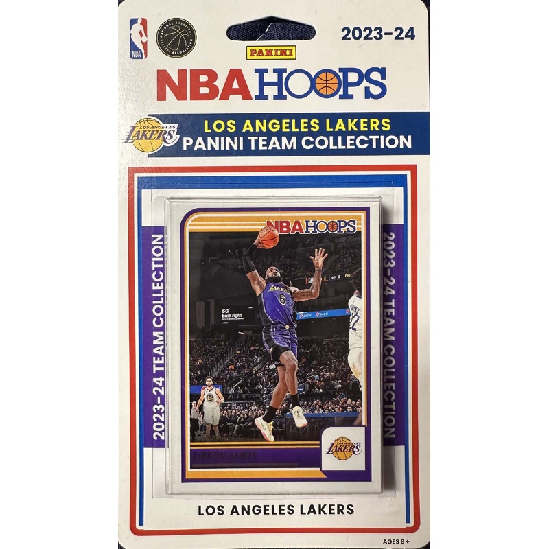 Los Angeles Lakers 2023 2024 Hoops Factory Sealed Team Set LeBron James