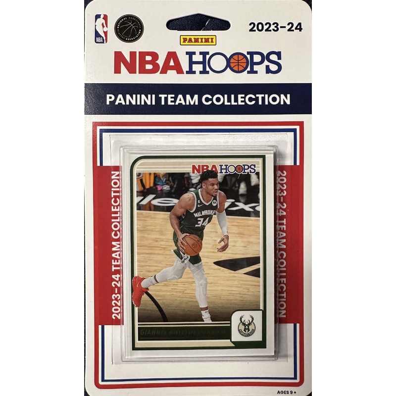 Milwaukee Bucks 2023 2024 Hoops Factory Sealed Team Set Giannis Antetokounmpo