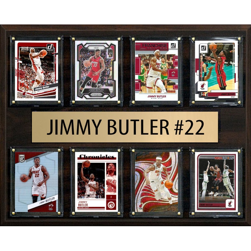 Jimmy Butler #22 8 Card Plaque Donruss Hoops Fleer 2025 2024 Miami Heat