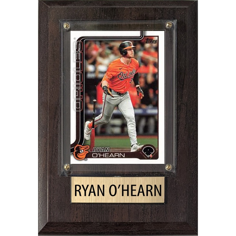 Ryan O’Hearn Baltimore Orioles 2025 2024 Topps Bowman 4×6 Gift Plaque