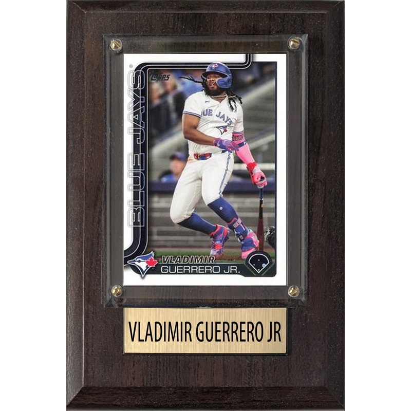 Vladimir Guerrero Jr Toronto Blue Jays 2025 2024 Topps Bowman 4×6 Gift Plaque