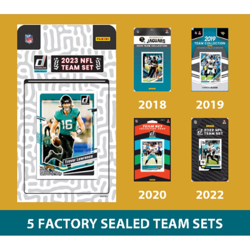2023 Donruss Jacksonville Jaguars Team Set MultiPack TLaw 2022 2020 2019 2018