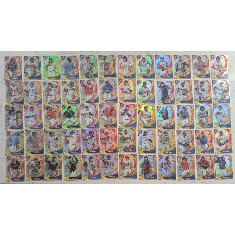 2025 Topps Series 1+2 SMLB 60 Baseball Card Insert Set with Judge Ohtani Wood Juan Soto, Jacob Wilson Alonso Sasaki