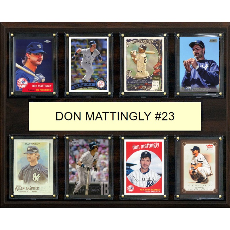 Don Mattingly #23 Plaque 8 Cards Topps Bowman 2023 2024 2022 New York Yankees
