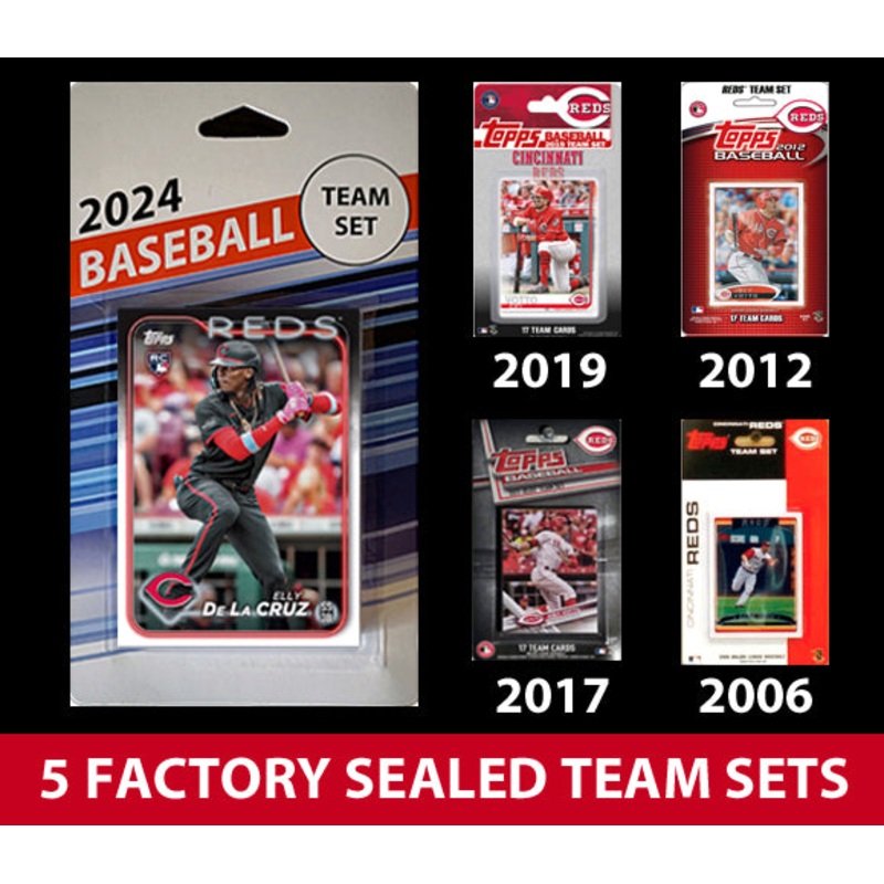 2024 Topps Cincinnati Reds Elly ELDC Team Set MultiPack Votto 2017 2012 2019 2006