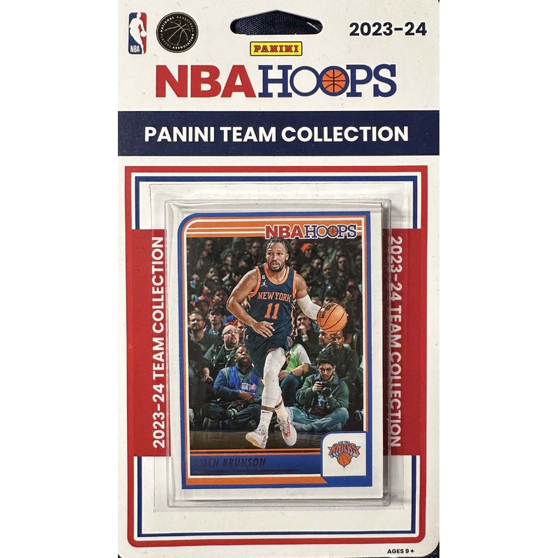 New York Knicks 2023 2024 Hoops Factory Sealed Team Set Jalen Brunson