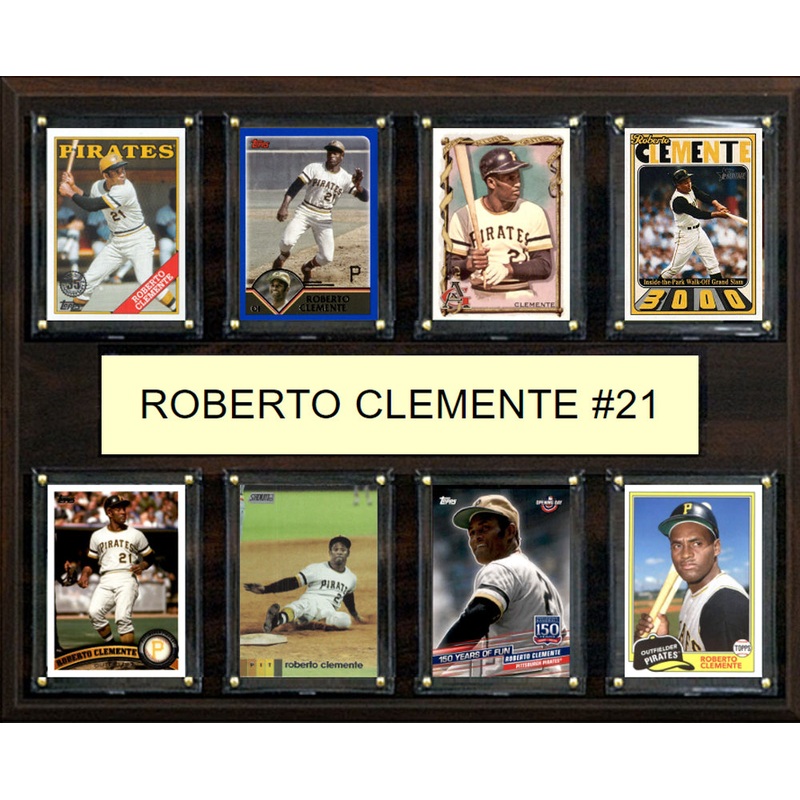 Roberto Clemente #21 Plaque 8 Cards Topps Bowman 2023 2024 2022 Pittsburgh Pirates