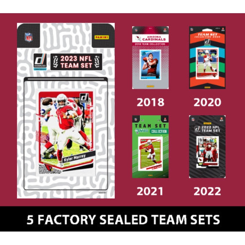 2023 Donruss Arizona Cardinals Team Set MultiPack 2023 2022 2021 2020 2018 Kyler