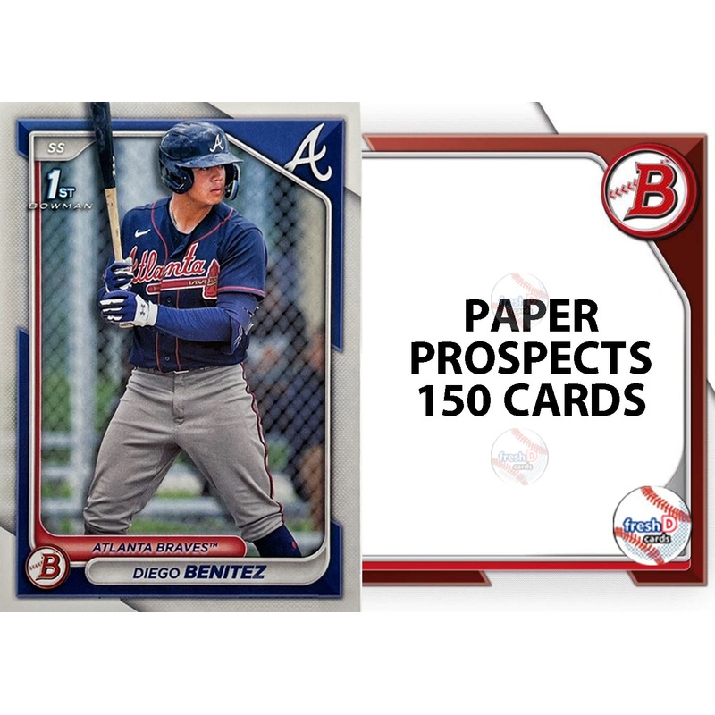 2024 Bowman 150 Paper Prospects Complete Set BP Langford Salas Skenes Crews Clark