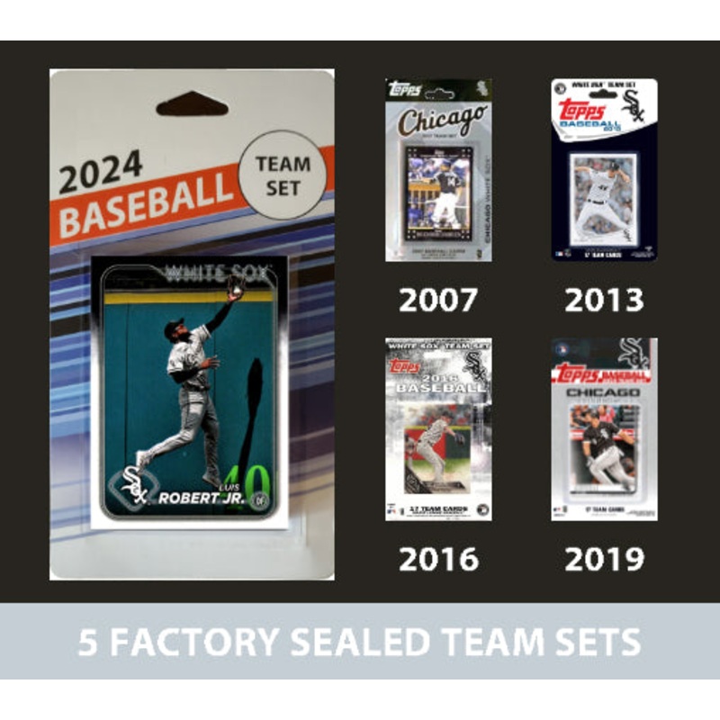 2024 Topps Series 1 Chicago White Sox Team Set MultiPack 2013 2007 2019 2018