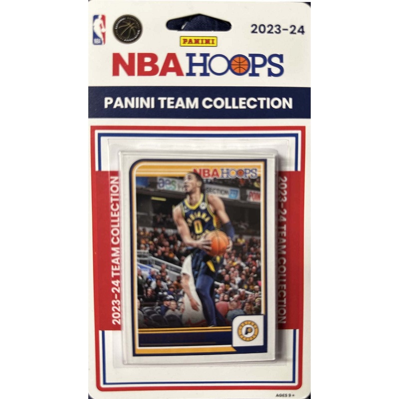 Indiana Pacers 2023 2024 Hoops Factory Sealed Team Set Tyrese Haliburton