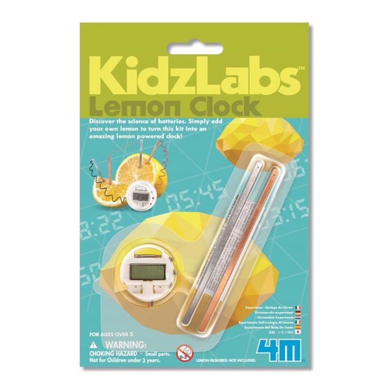 “4M – KidzLabs – Lemon Clock”