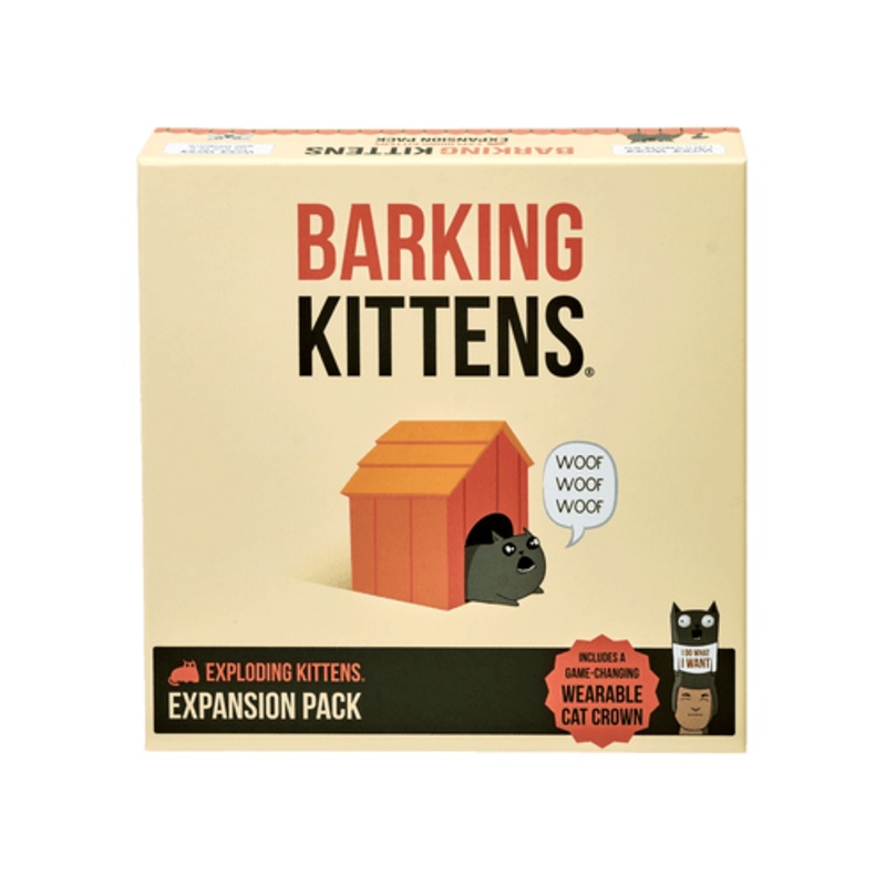 “Barking Kittens (3rd Exploding Kittens Expansion)”