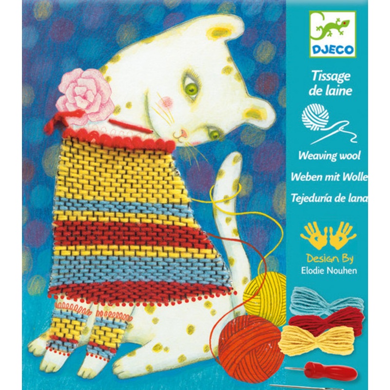 “Djeco – Woolly Jumper Weaving Kit”