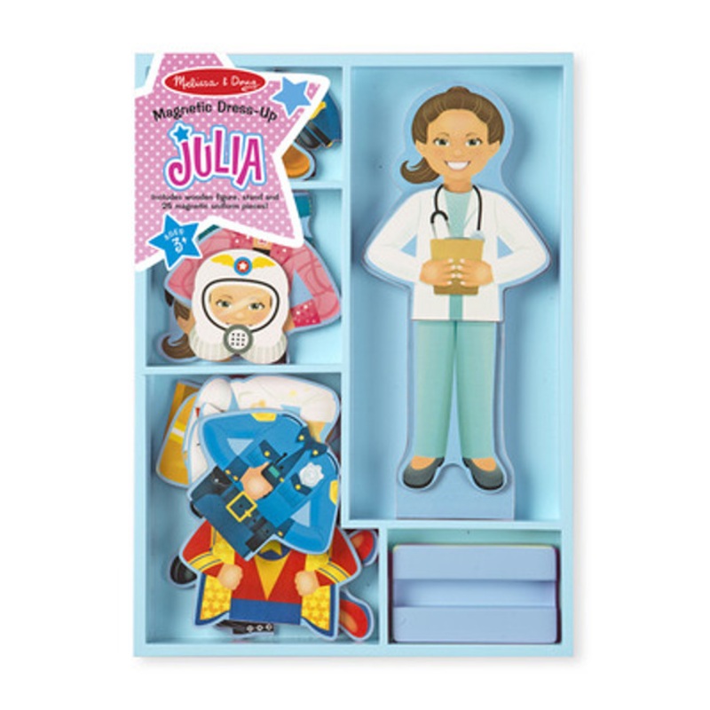 “Melissa & Doug – Julia Magnetic Dress-Up Set”
