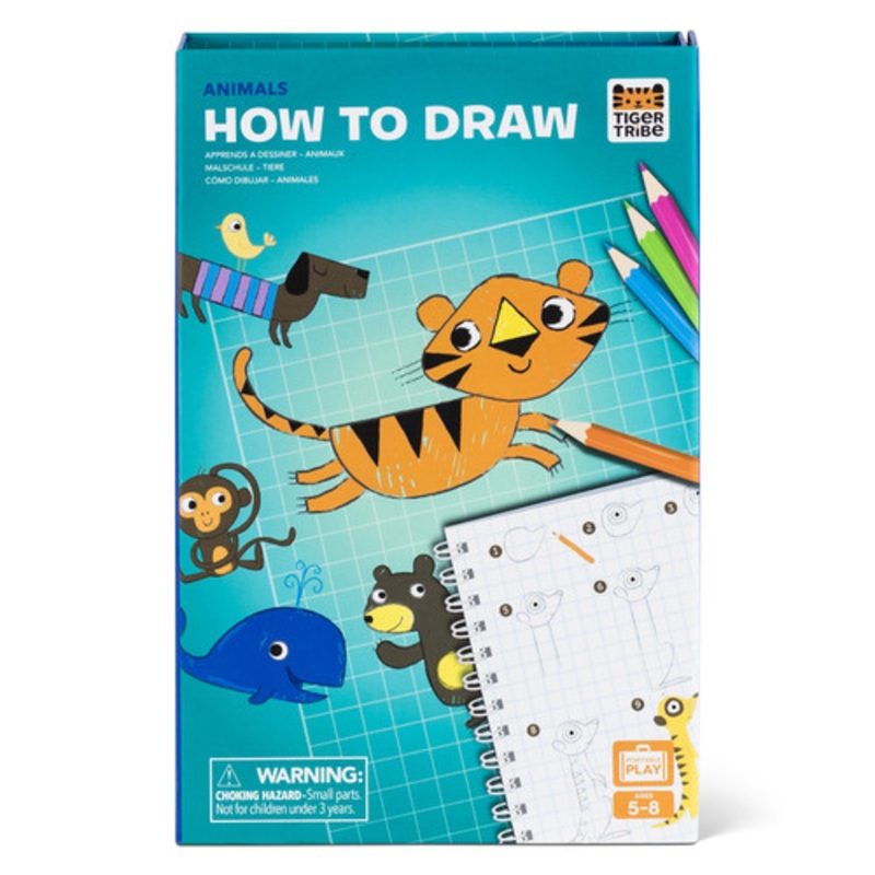 “Tiger Tribe How To Draw – Animals”