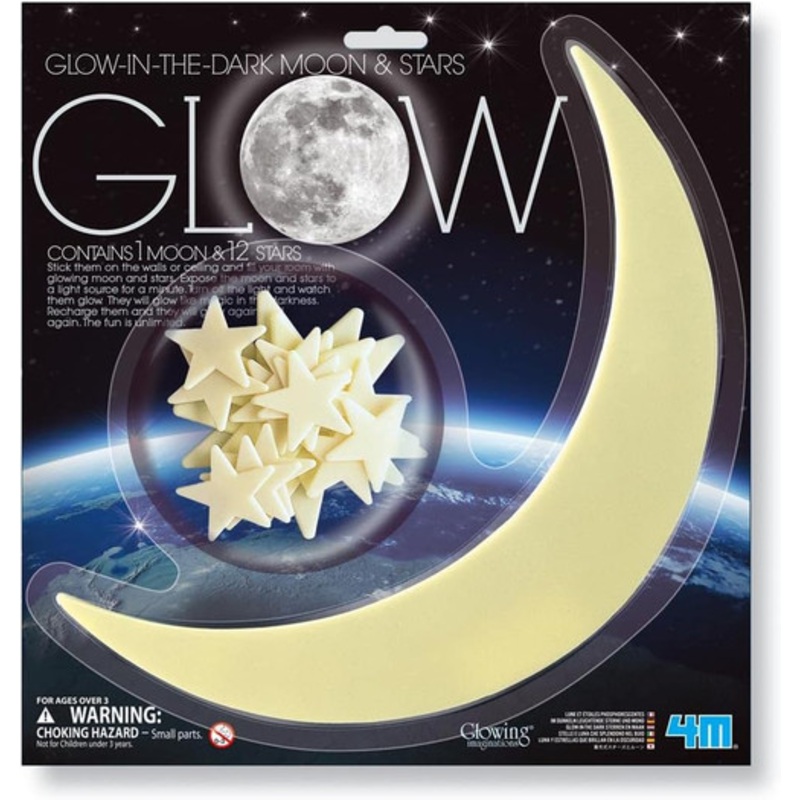“4M – Glow in the Dark – Moon & Stars”