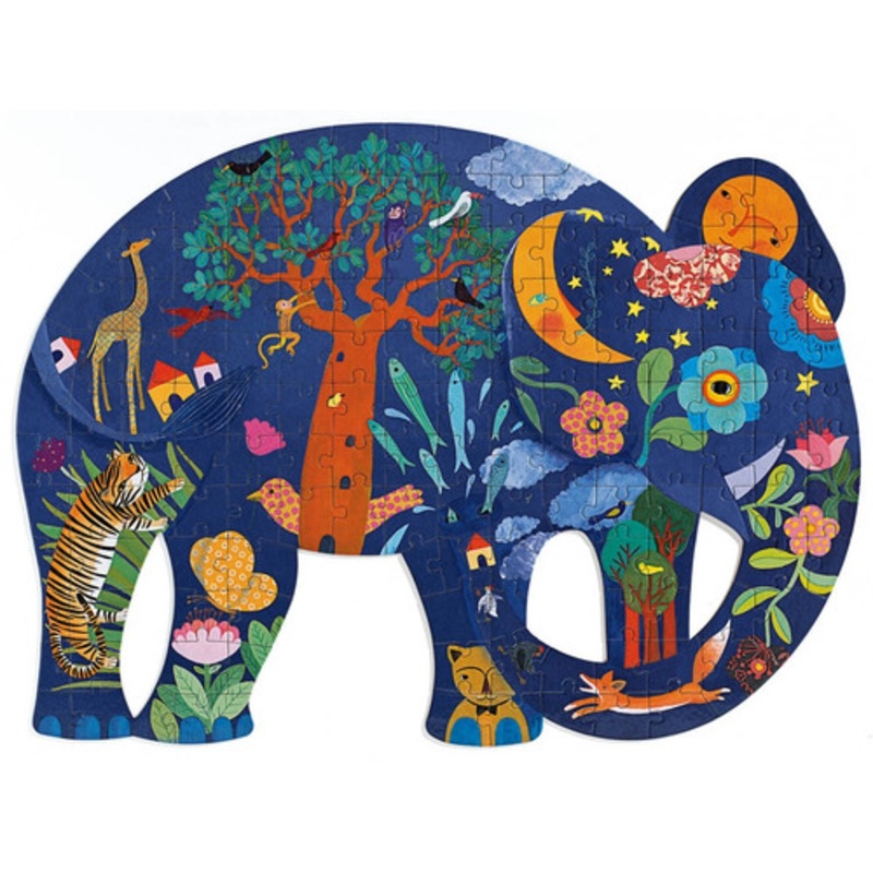 “Djeco- Elephant  Art Puzzle – 150pc”