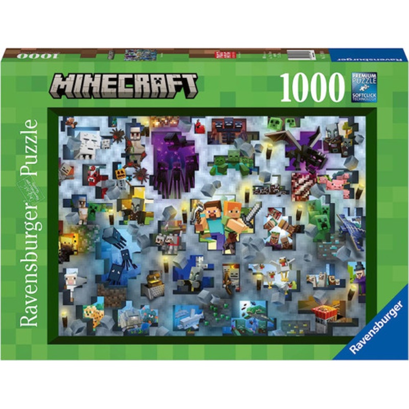 “Ravensburger 1000pc – MinecraftChallengePuzzle”