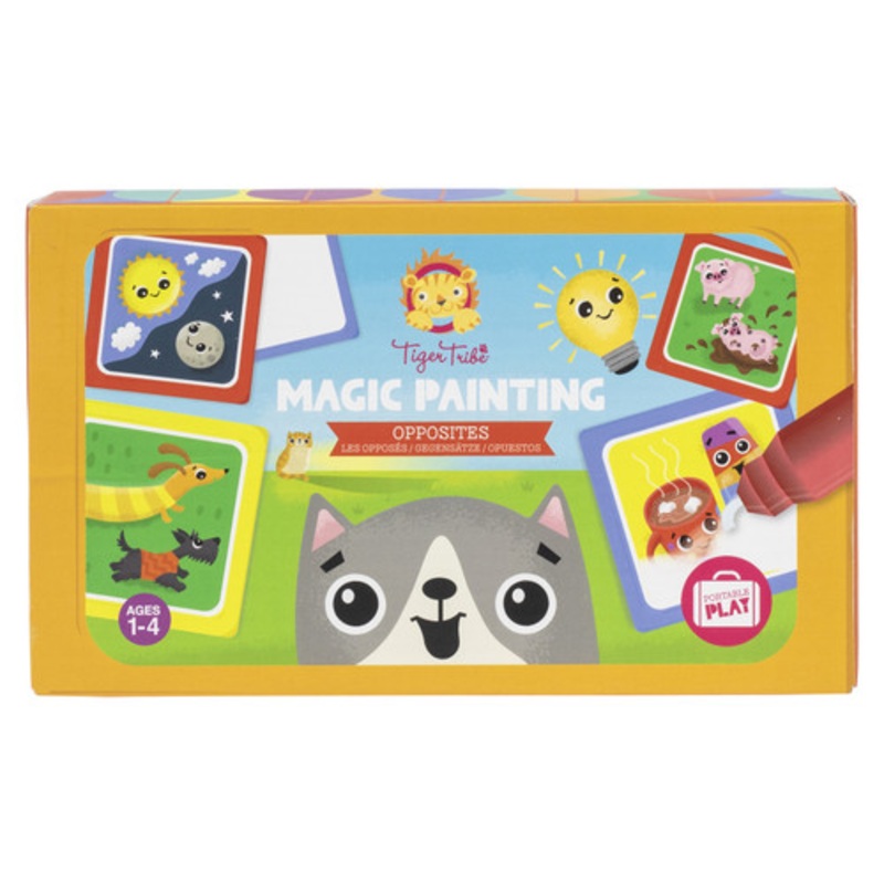 “Tiger Tribe –  Magic Painting – Opposites”