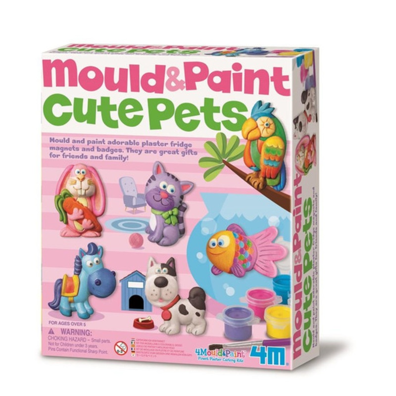 “4M – Mould & Paint – Cute Pets”