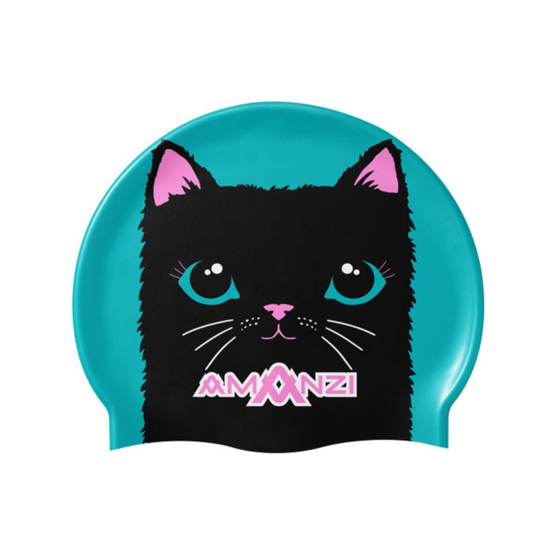 “Amanzi – Purr-fect Swim Cap”