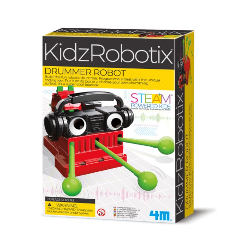 “4M KidzRobotix – Drummer Robot”