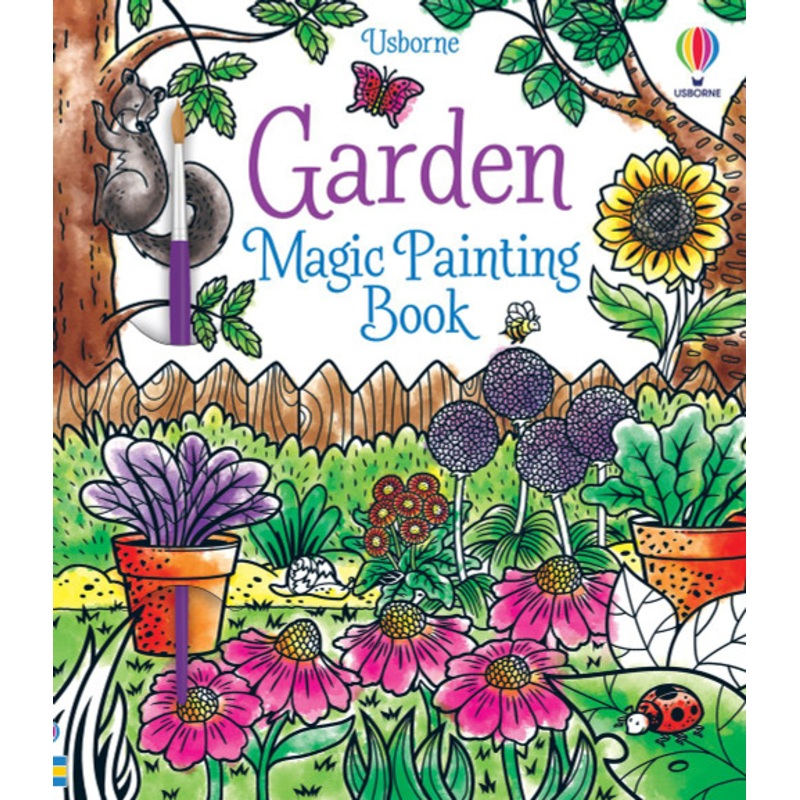 “Usborne – Garden Magic Painting Book”