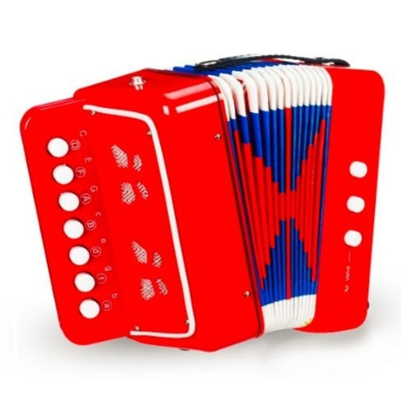 “Accordion – 14 Tone – Red”