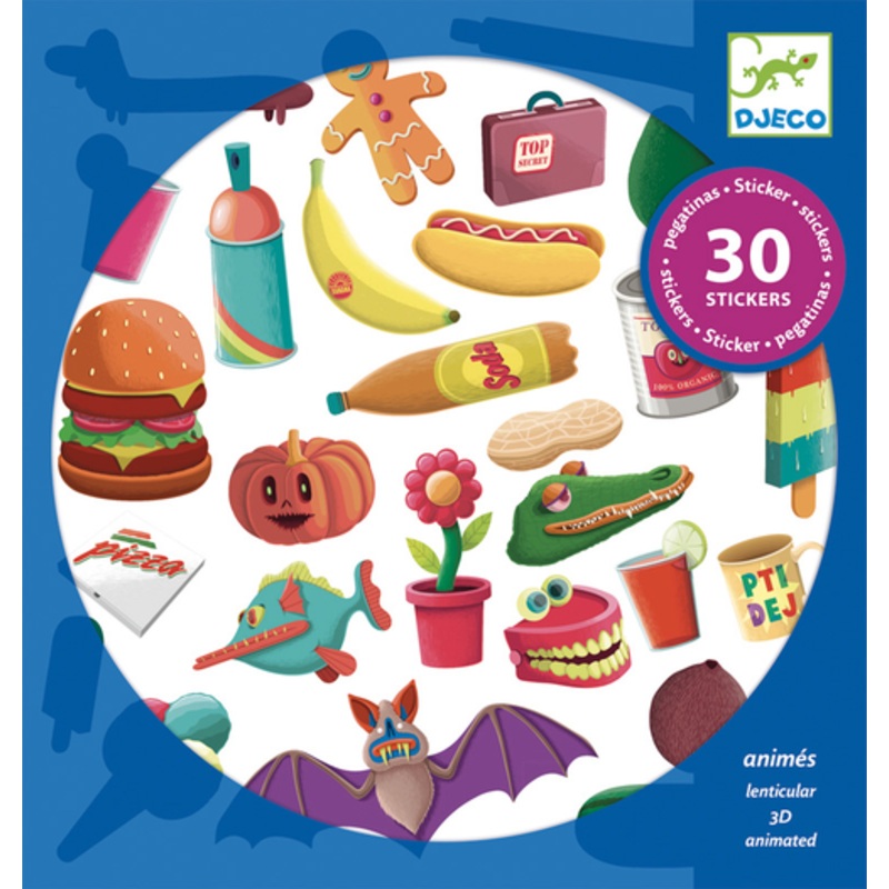 “Djeco – 30pc X-rays Stickers”