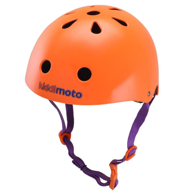 “Kiddimoto Neon Orange Helmet – Medium”