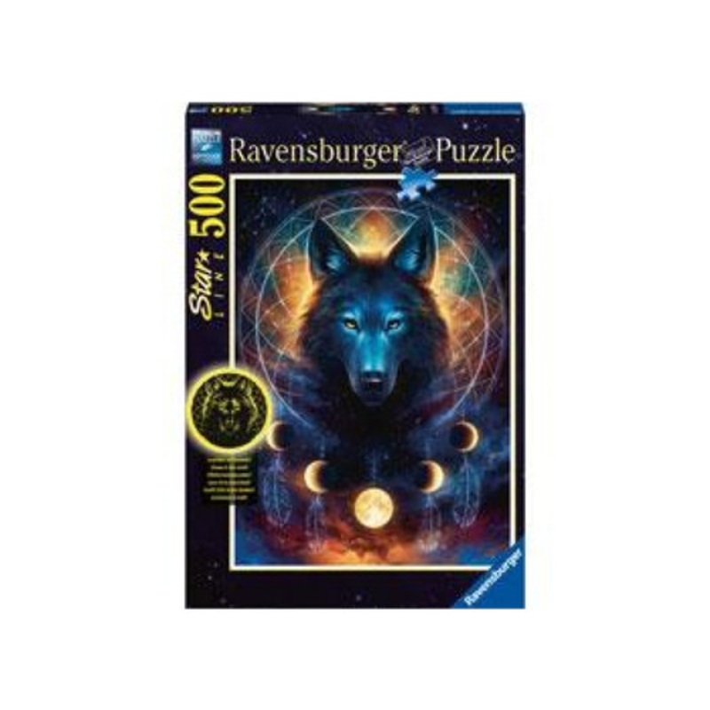 “Ravensburger 500pc – Lunar Wolf Star Line Puzzle”