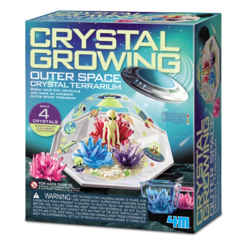 “4M – Crystal Growing – Outer Space Crystal Terrarium”