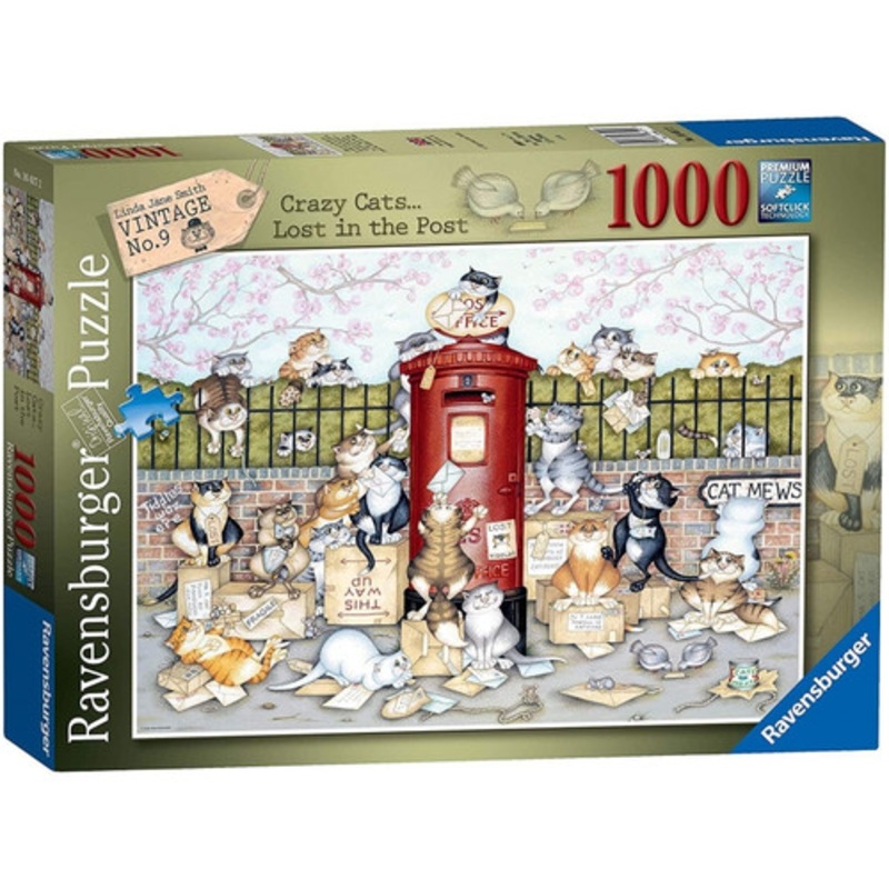 “Ravensburger 1000pc – Crazy Cats