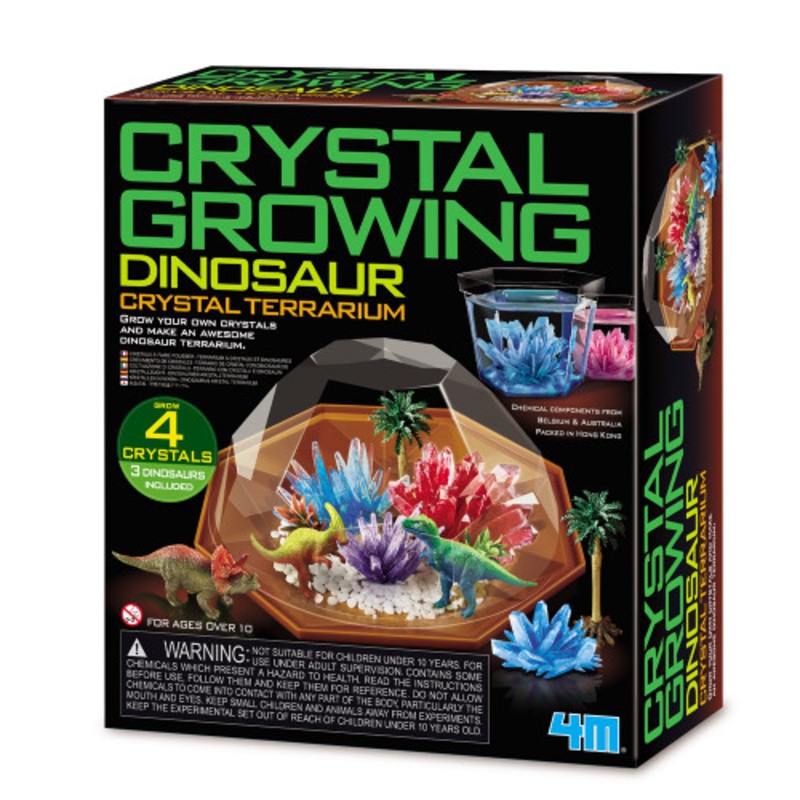 “4M – Crystal Growing – Dinosaur Crystal Terrarium”