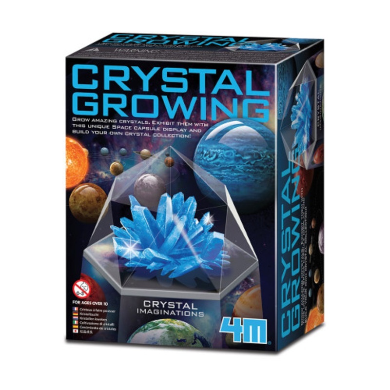 “4M – Crystal Growing Kit – Space Gem – Blue**slight box damage**”