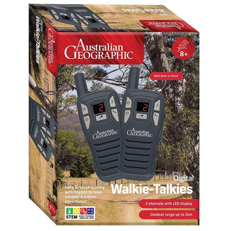 “Australian Geographic – Digital Walkie Talkies”