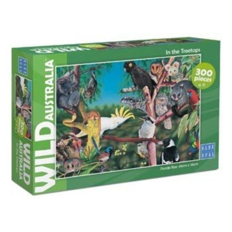 “Blue Opal 300pc Puzzle – In The Treetops”