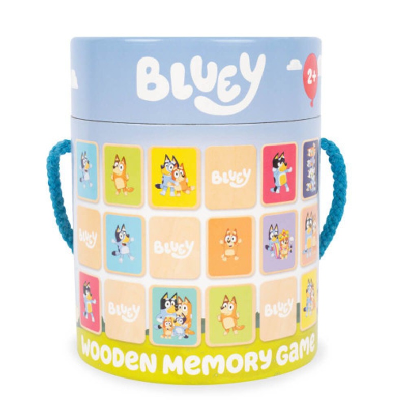 “Bluey Wooden Memory Game”