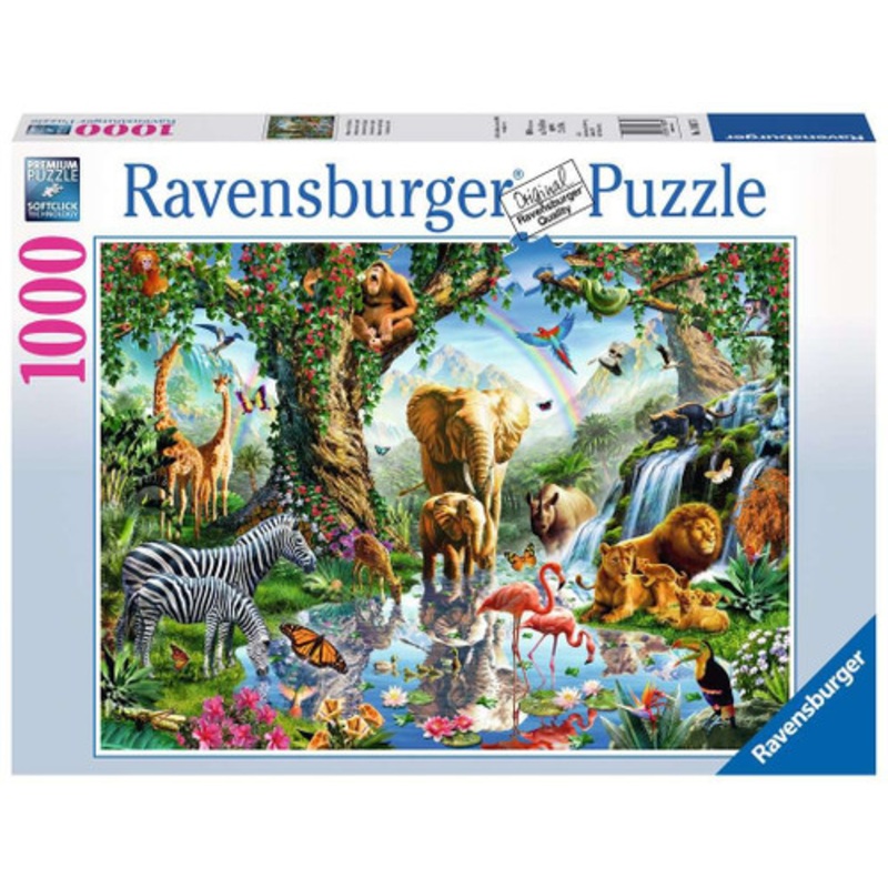 “Ravensburger 1000pc – Adventures in the Jungle Puzzle”