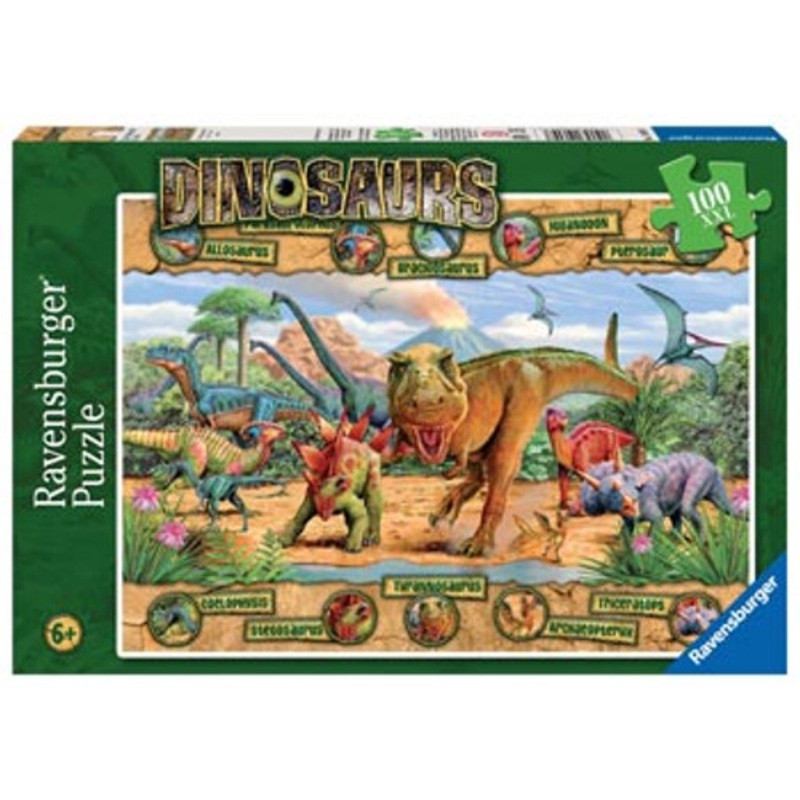 “Ravensburger 100pc – Dinosaurs Puzzle”