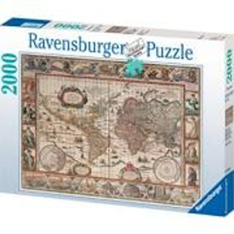“Ravensburger 2000pc – Map of World from 1650”